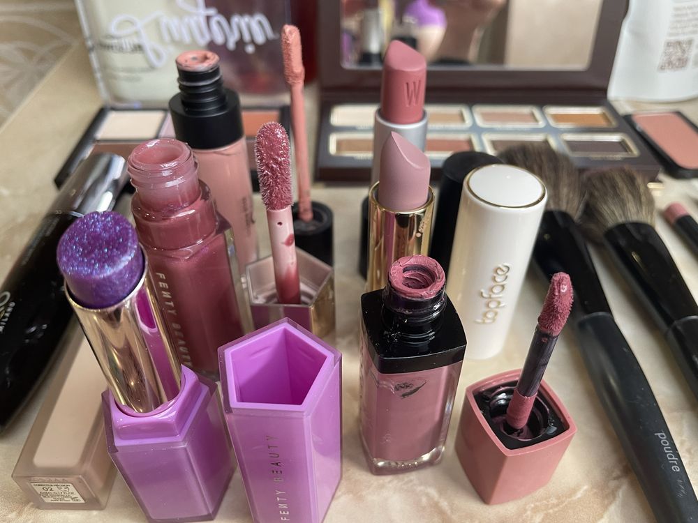 Лот косметики Too Faced, Mary Kay, MAC, SheGlame, Nyx