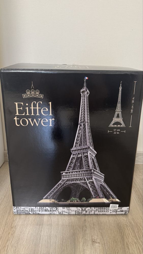 Конструктор Эйфелева башня Eiffel tower 10001 деталь