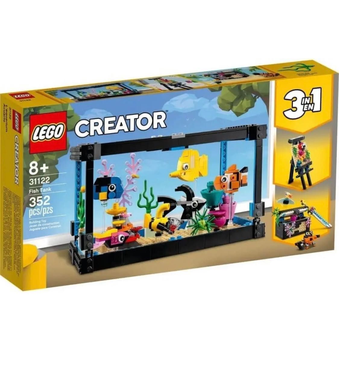 LEGO акваріум 31122 3в1