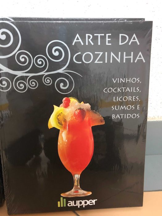 Conjunto de 9 livros de culinaria