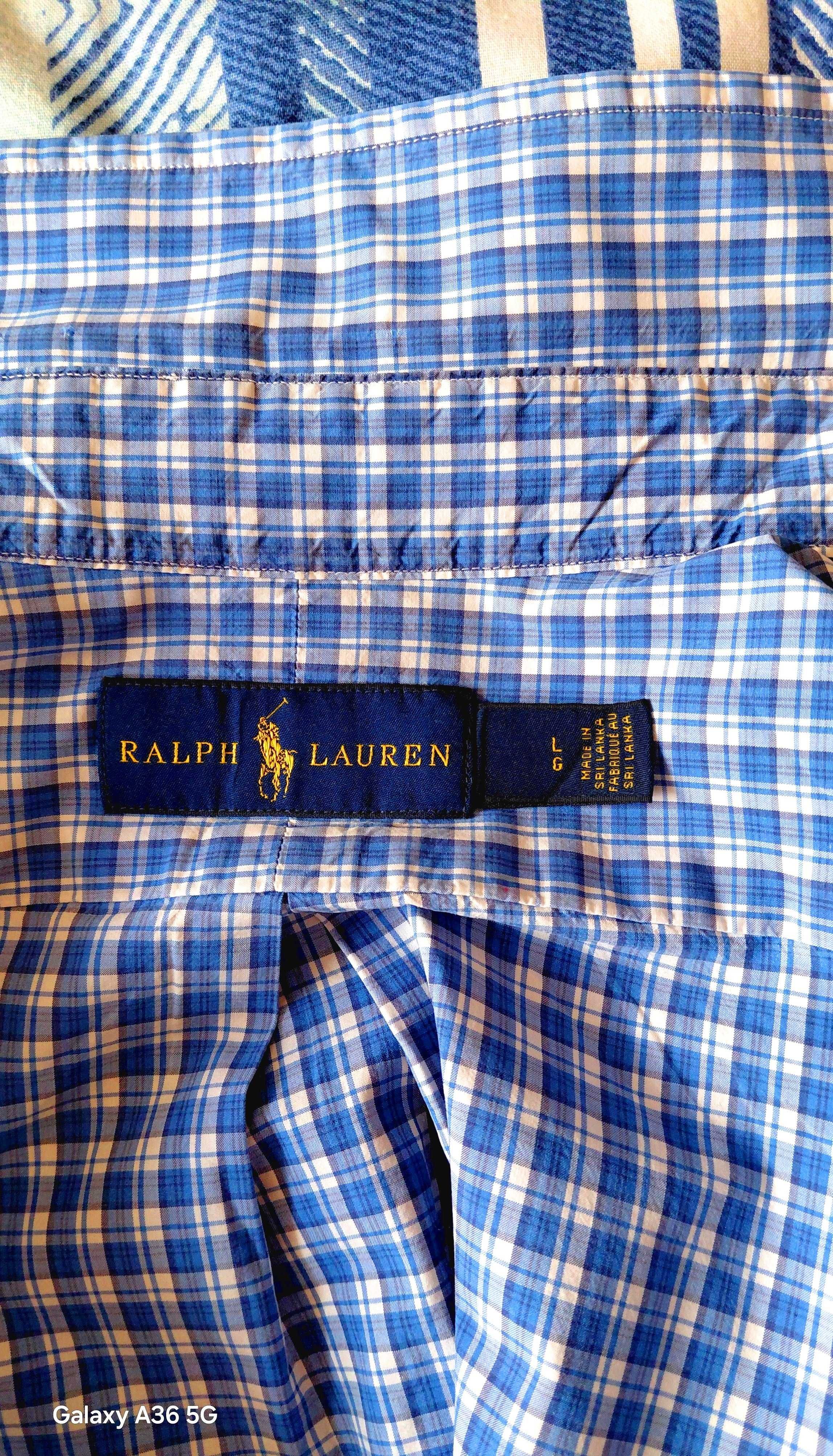 Męska śliczna koszula Ralph Lauren..