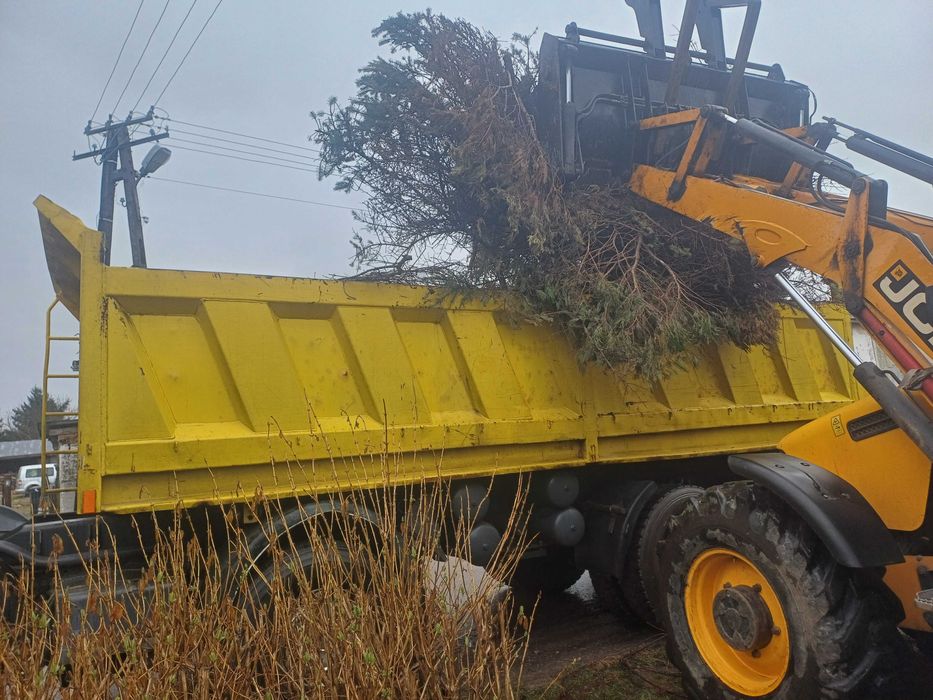 Uslugi koparko ładowarka minikoparka  Wywóz odpadów i gruzu Łobez