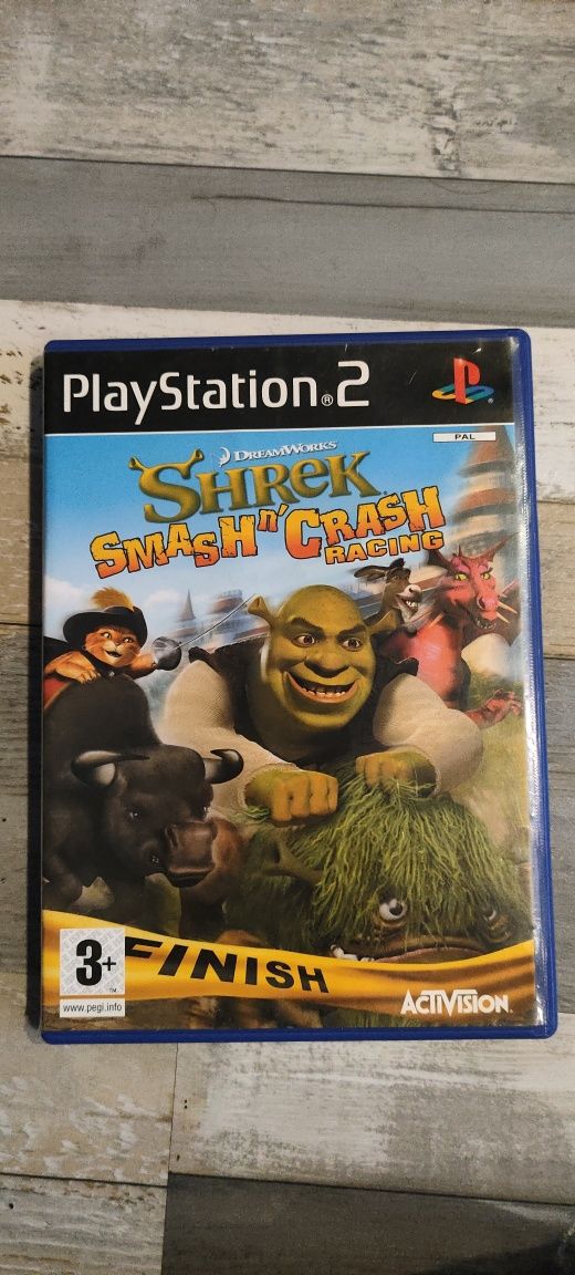 Gra shrek smash'n crash racing playstation 2