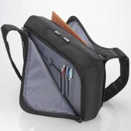 Mala Portátil / Tablet - Elecom CAPSULE messenger 15.4" preto (Nova)