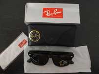 Okulary przeciwsłoneczne RayBan Wayfarer czarne nowe