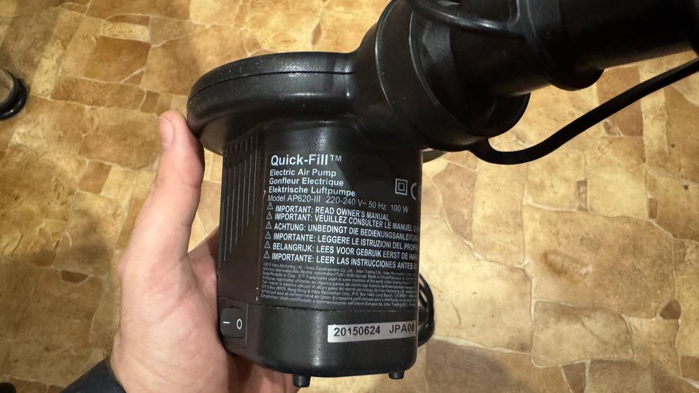 Электрический насос Intex Quick-Fill AP620-III