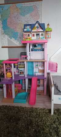 Domek barbie dreamhouse uzywany stan ilealny