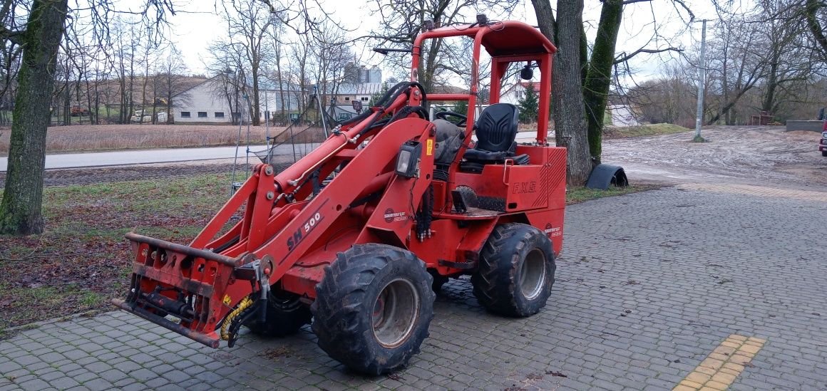 Weidemann 1240 XC / Saurerburger SH500 Mini Ładowarka