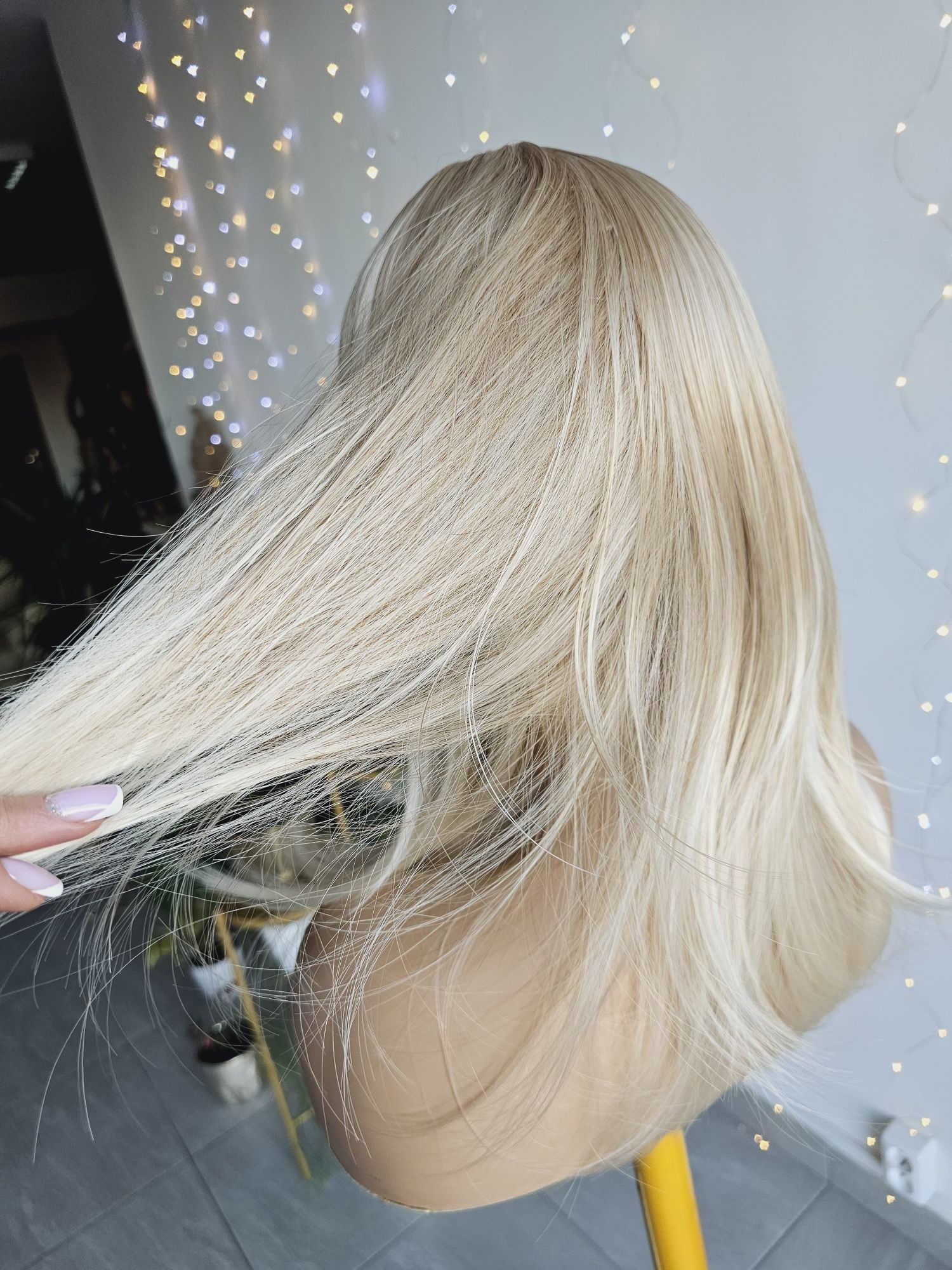 Peruka Natasza słowiański blond naturalna fryzura