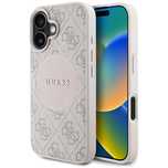 Etui Guess 4G Circle Classic Logo        MagSafe do iPhone 16 różowy