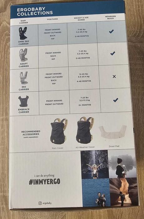 Nosidełko Ergobaby Omni 360 Promocja!!!