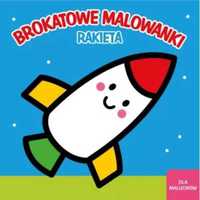 Brokatowe malowanki Rakieta