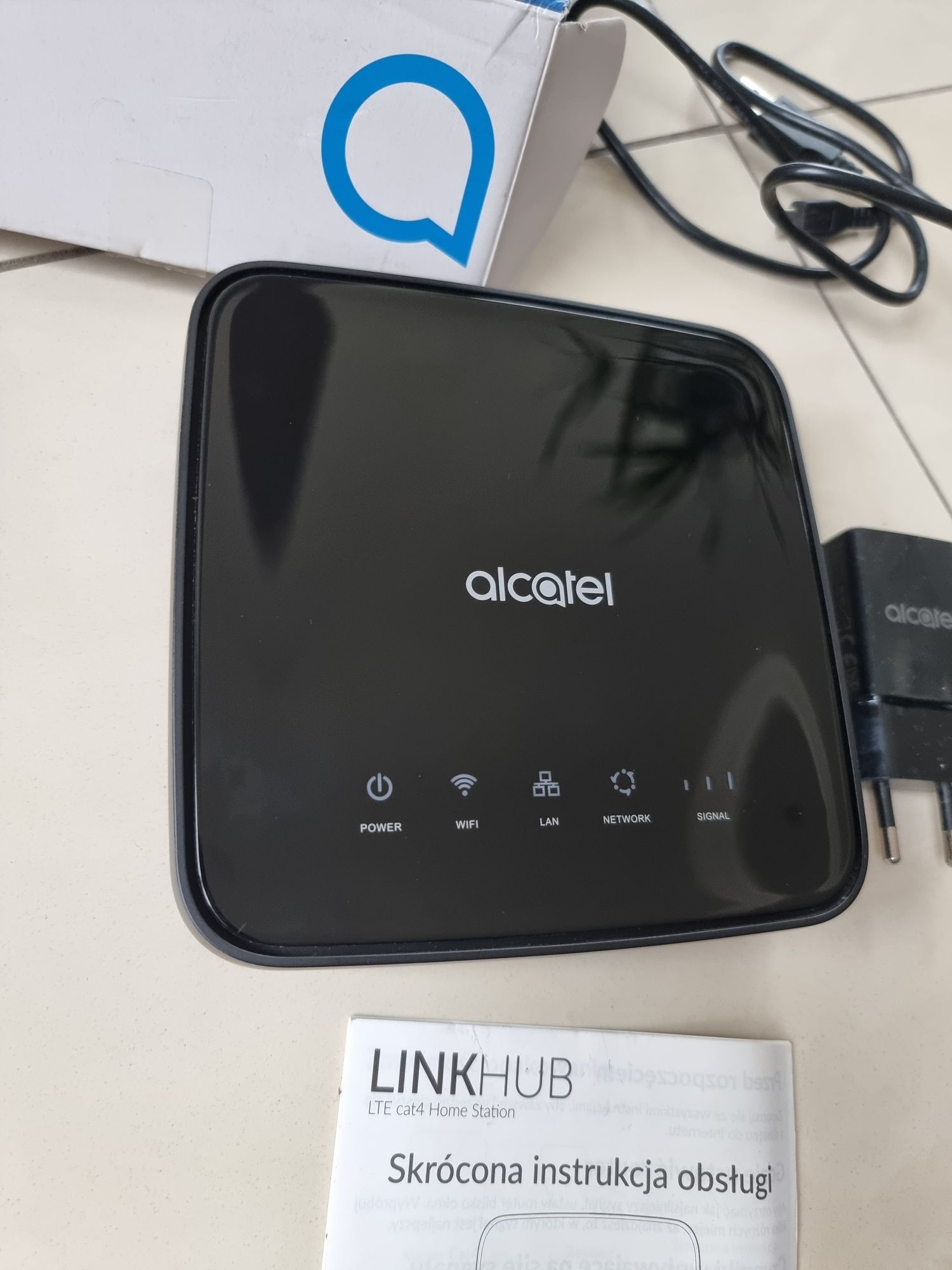 Alcatel Linkhub na kartę SIM Router z wbudowanym modemem LTE 4G