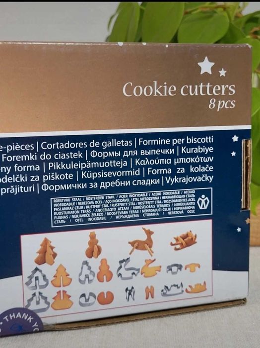 Foremki świąteczne 3d trójwymiarowe pierniki ciastka święta pieczenie