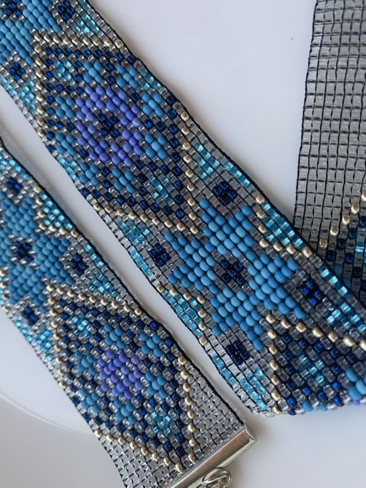 Чокер та браслет з бісеру