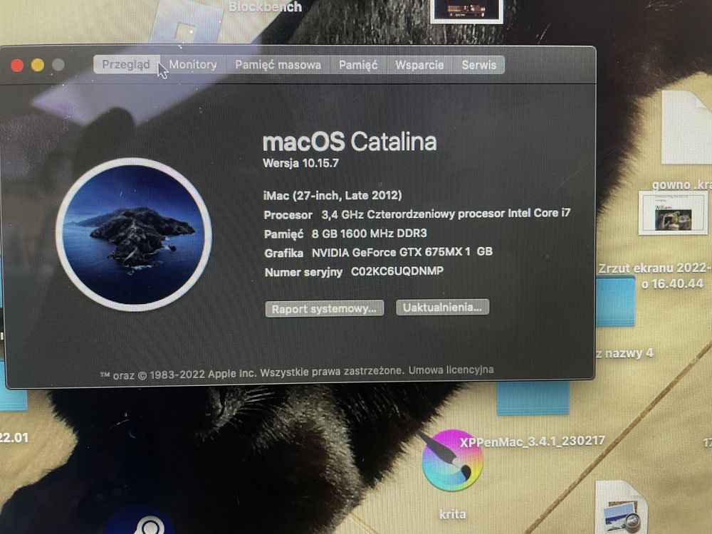 iMac 27” late 2012 i7/8GB/256GB/GTX