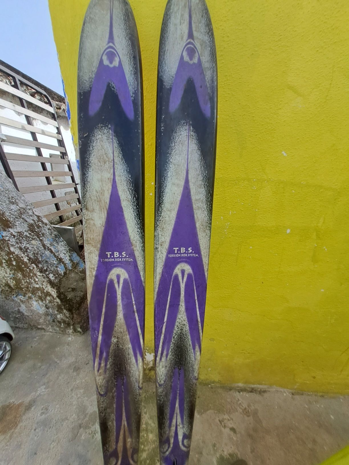 Skis aquáticos usados