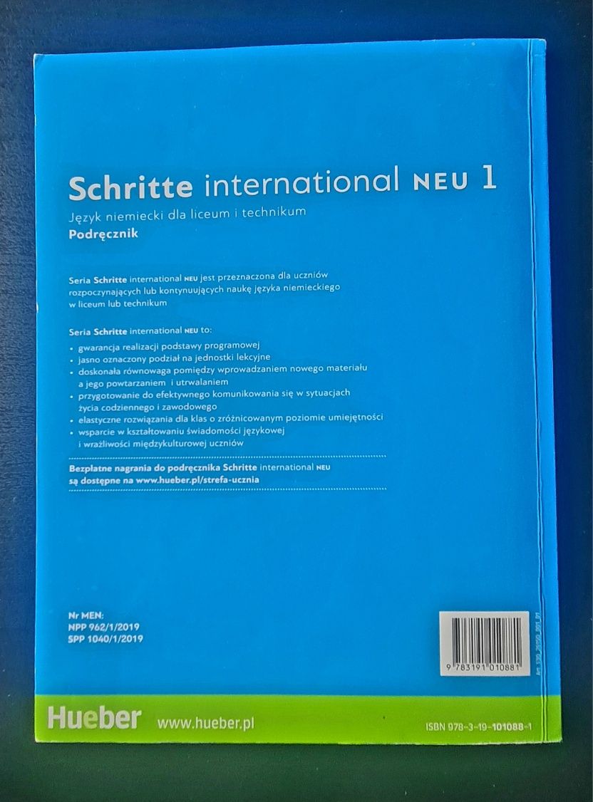 Język niemiecki Schritte international 1