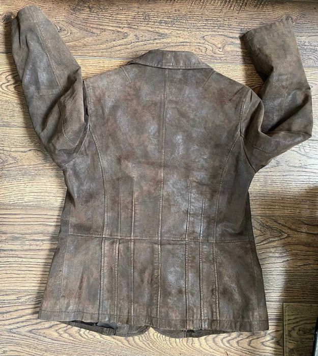 Натуральная кожа замша женский пиджак жакет 42-46 М піджак жіночий