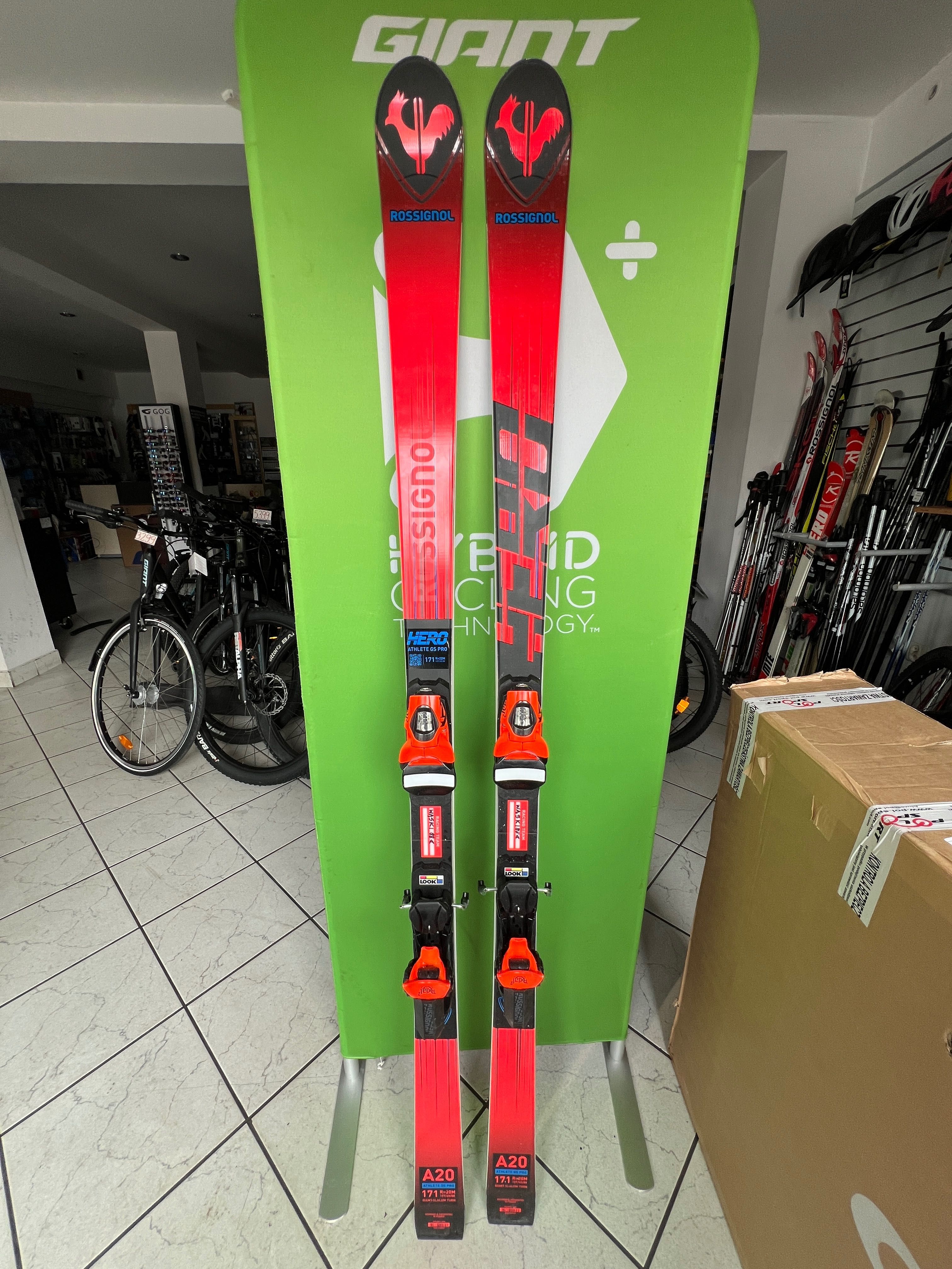 Narty Rossignol HERO 171 gigantki PRO r=20