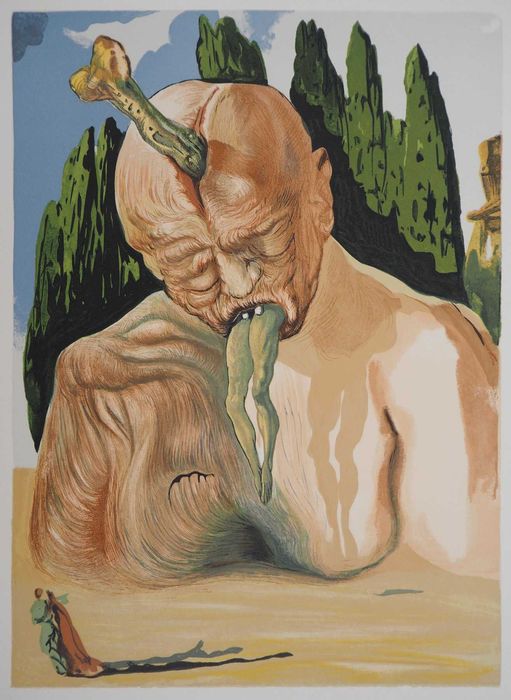 Obraz Salvador Dalí  Piekło 27: Diabelski logik