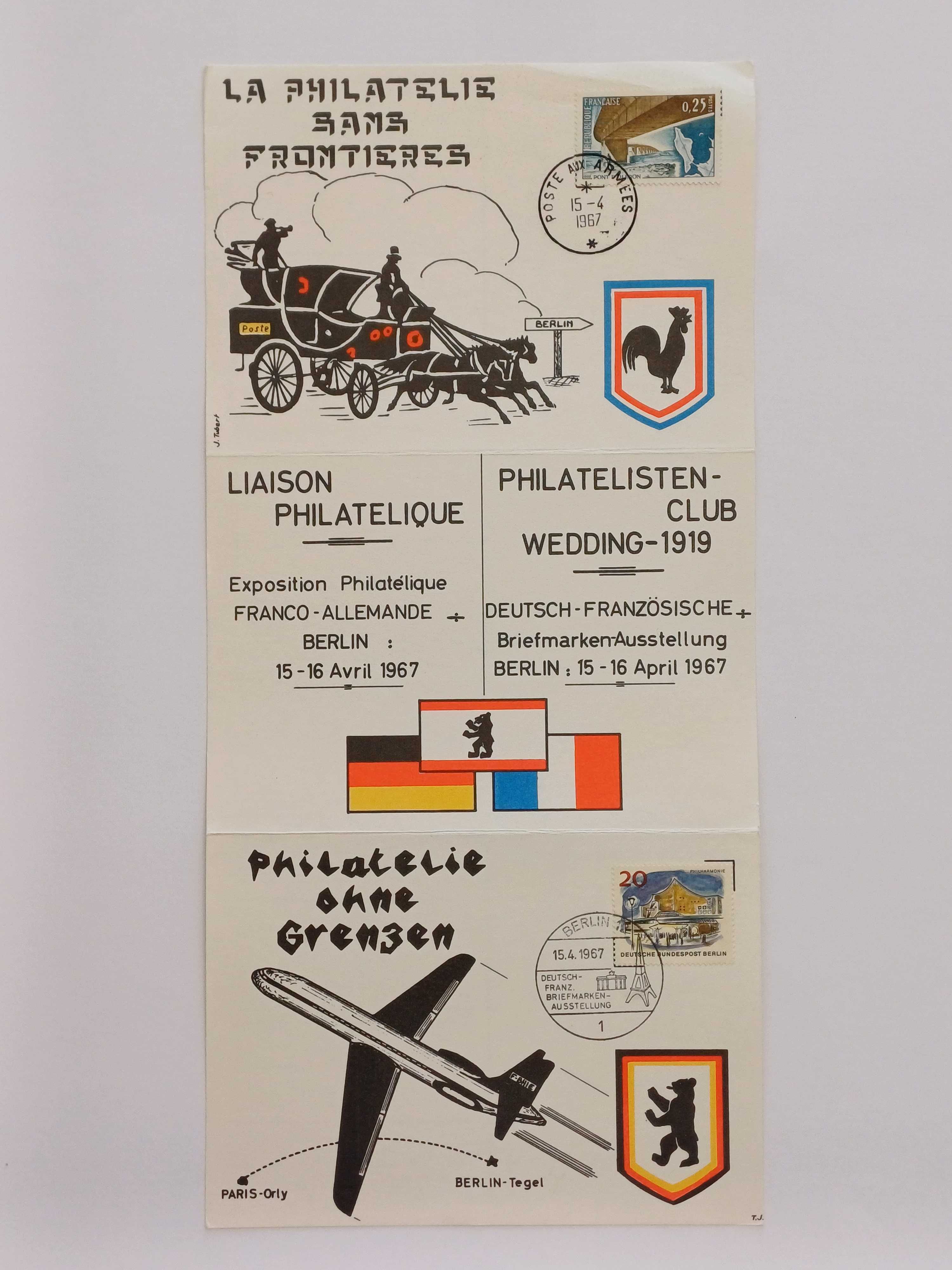 Filatelia - La Philatélie sans Frontières 1967 a 1970
