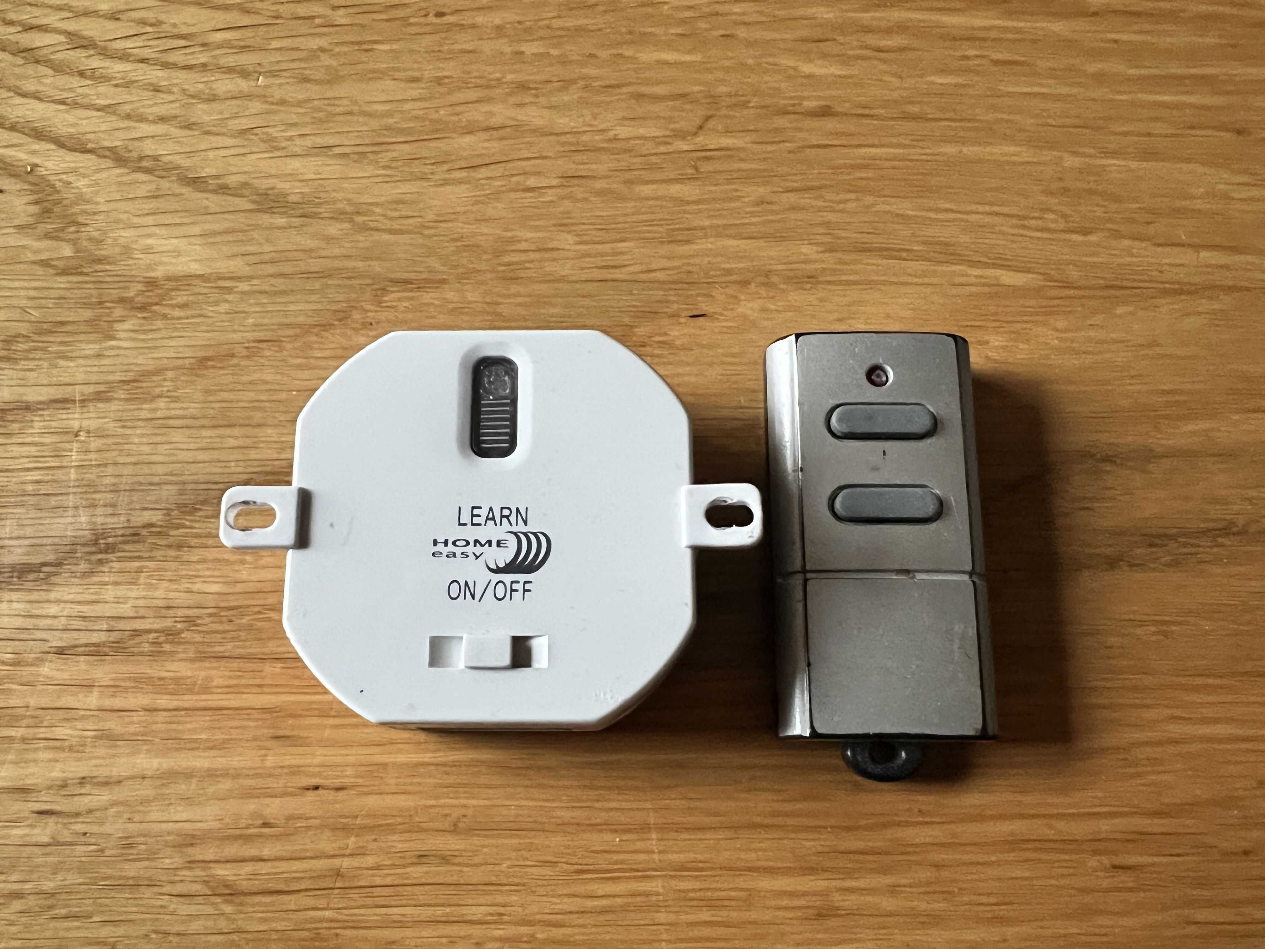 HOME EASY HE886 +HE841 ZESTAW przełącznik bezprzewodowy + pilot 433Mhz