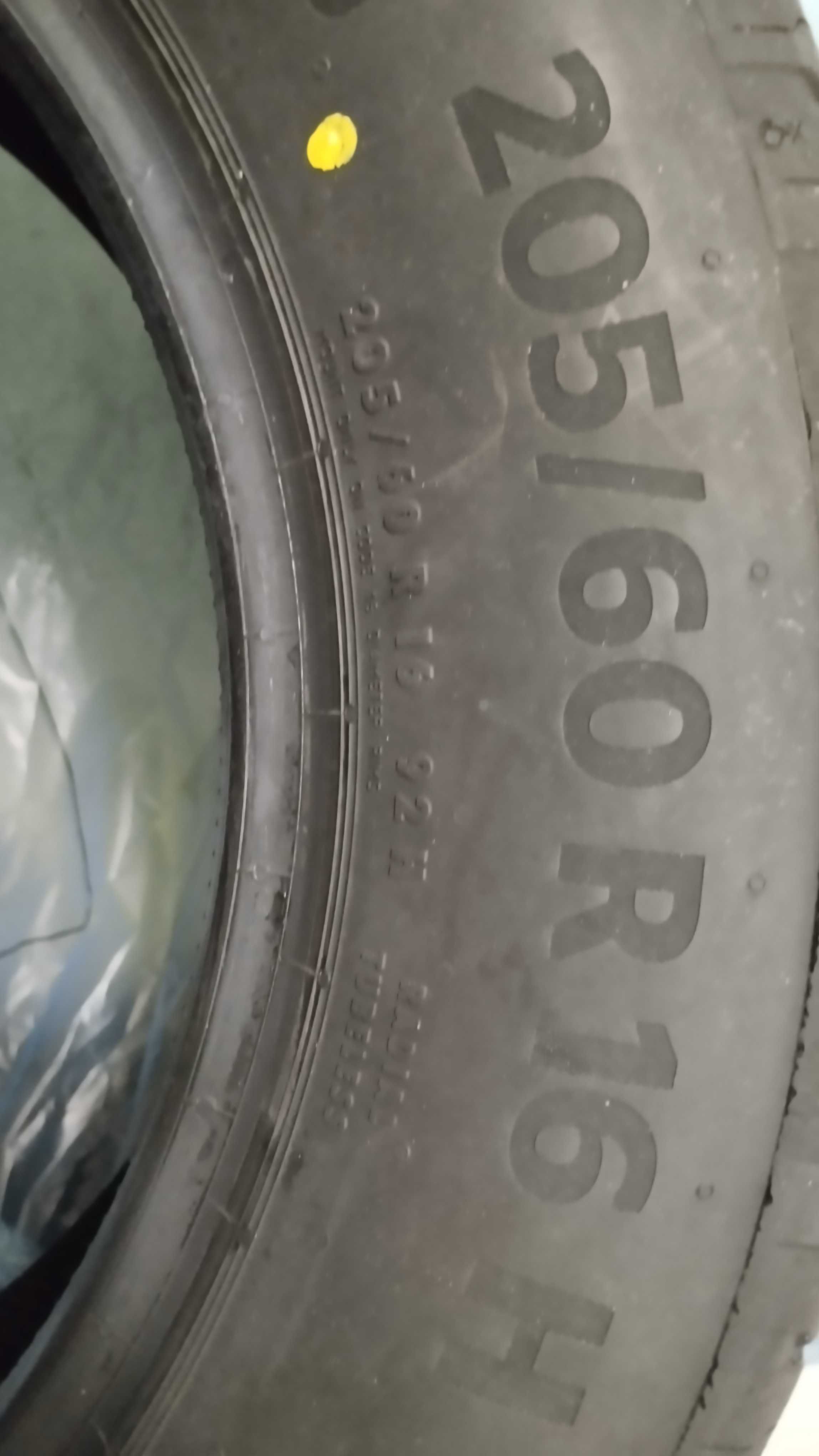 2 letnie opony Continental EcoContact 6 205/60 R16 92H - bez przebiegu