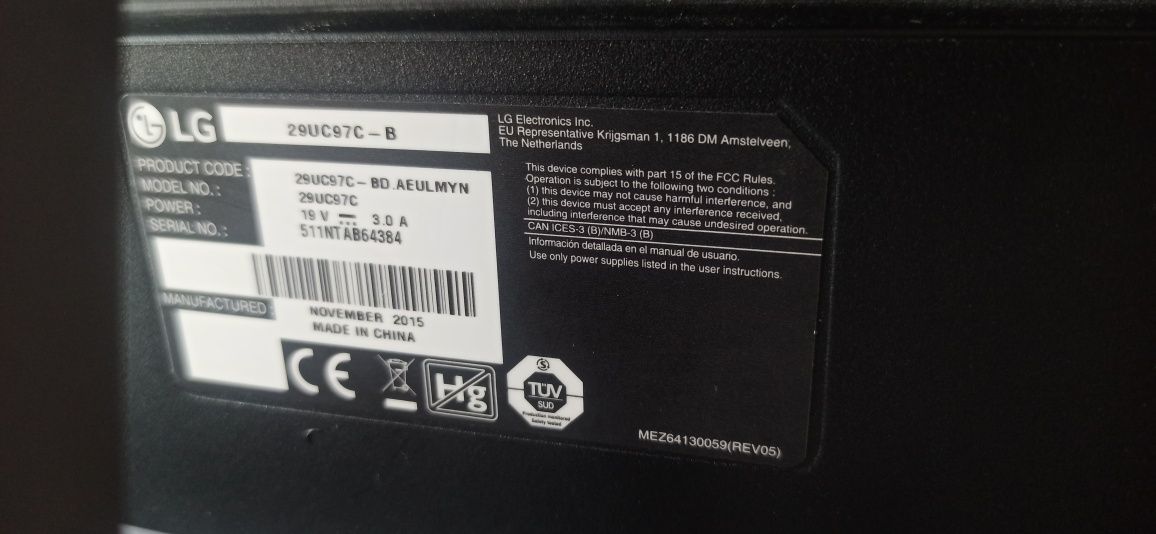 IPS монитор LG UltraWide 29UC97C