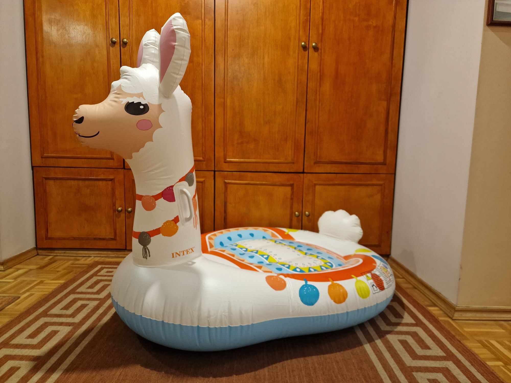 Dmuchana lama INTEX, materac do pływania