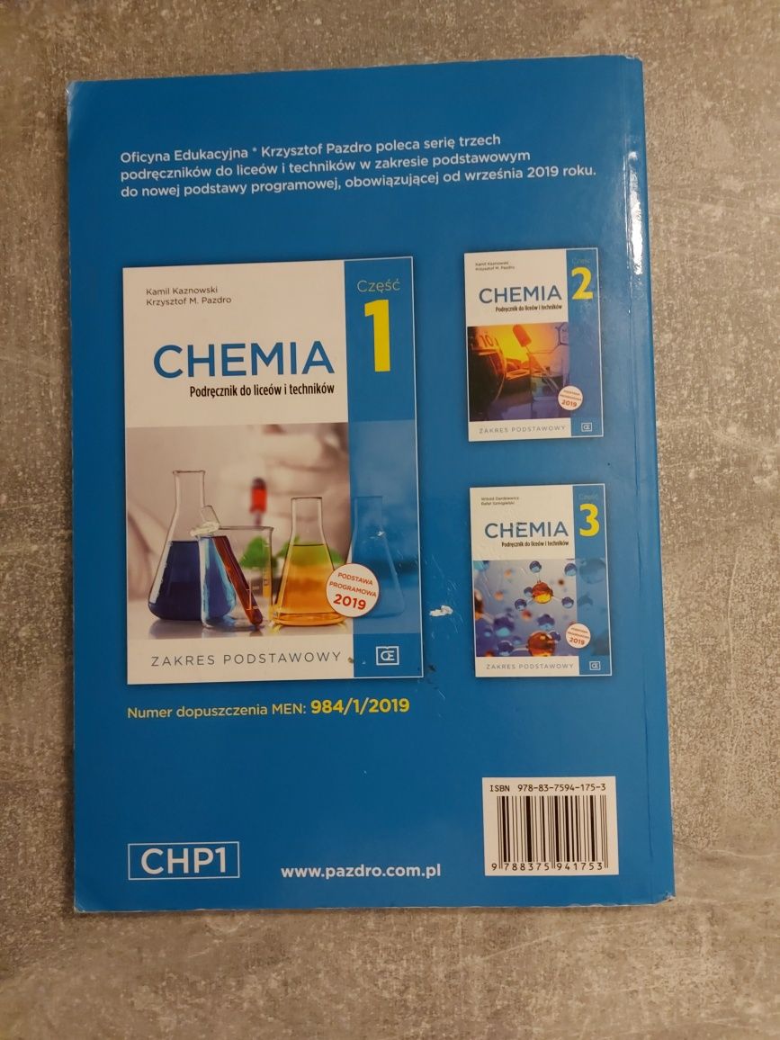 podręcznik do chemii 1