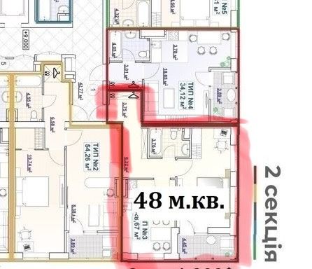 Сдаётся 2к SmartHome в ЖК «Барвы» Barvy, р-н Дафи, от собственника