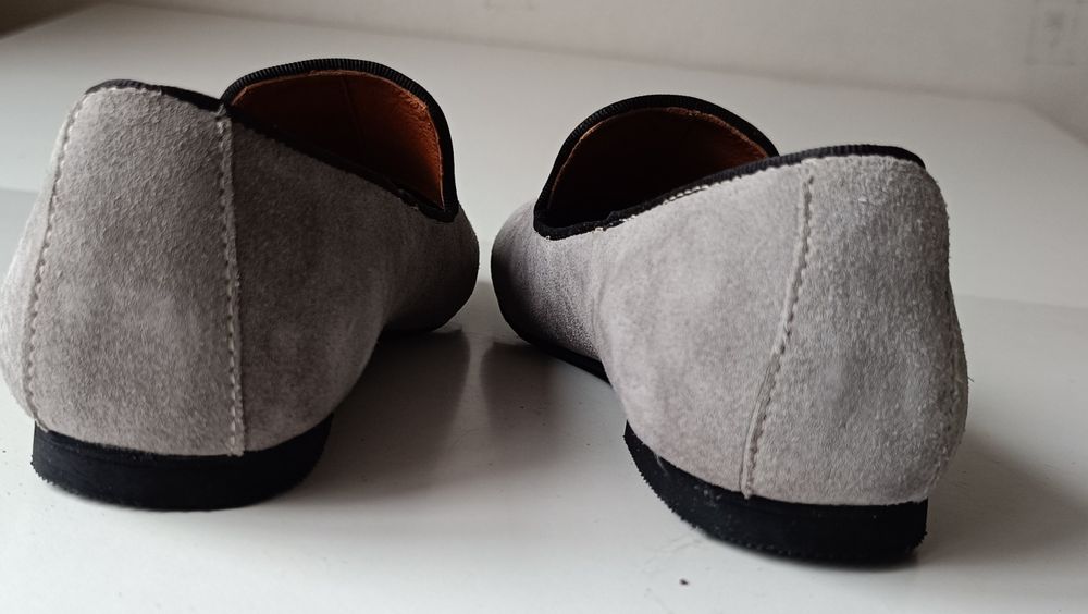 Чоловічі замшеві лофери, розмір 42-43