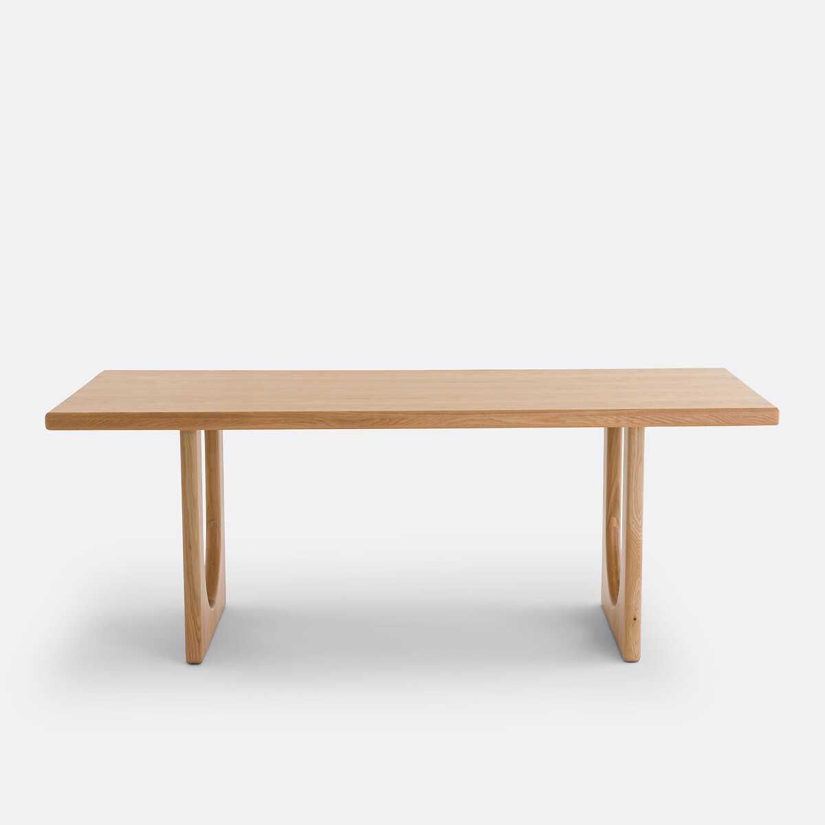 Mesa em carvalho maciço La Redoute, 6/8 pessoas (NOVA, NUNCA USADA)