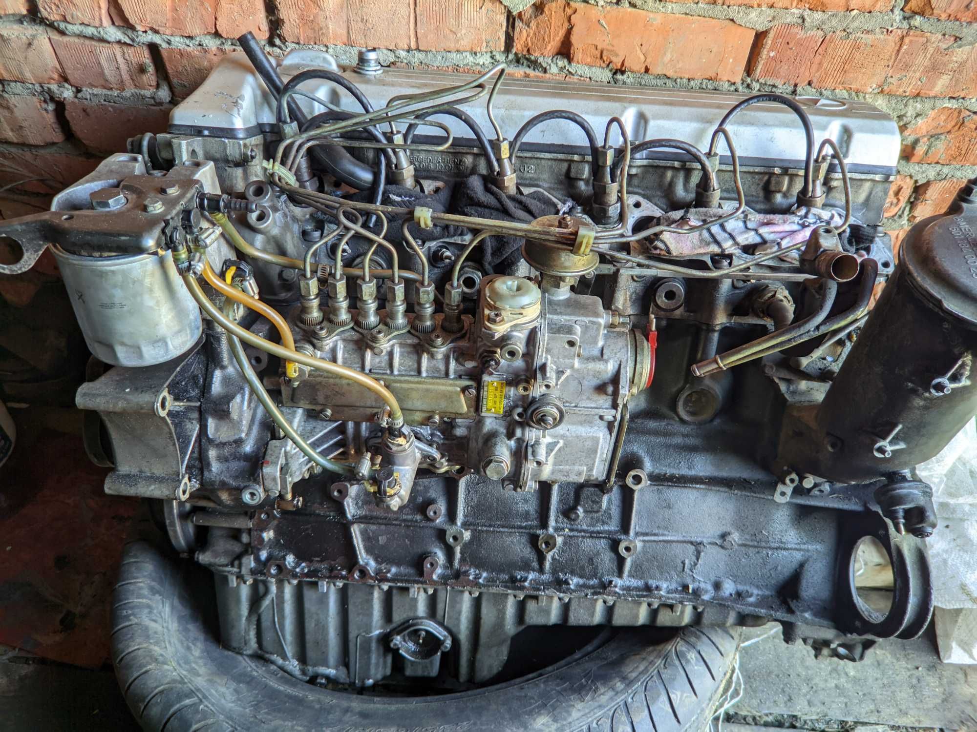 Мотор, Двигатель OM603, Mercedes W124 3.0 D