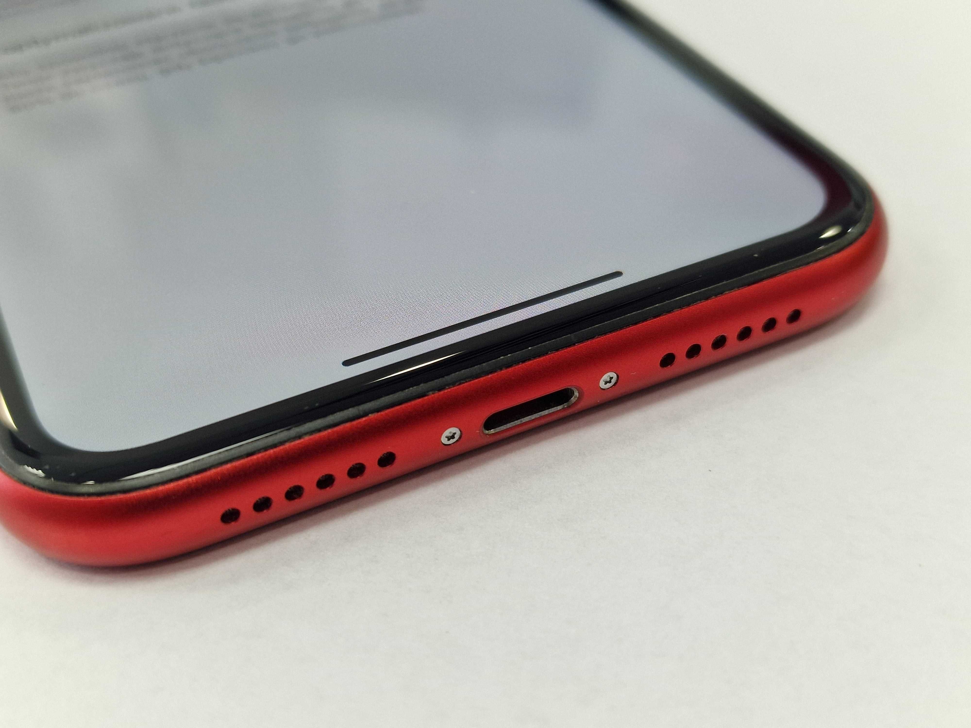 Iphone 11 128GB/ Red/ Czerwony/ BAT 87%/ Grade A/ Gwarancja