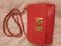 Torebka, kopertówka, crossbody, skóra naturalna, Ralph Lauren Polo