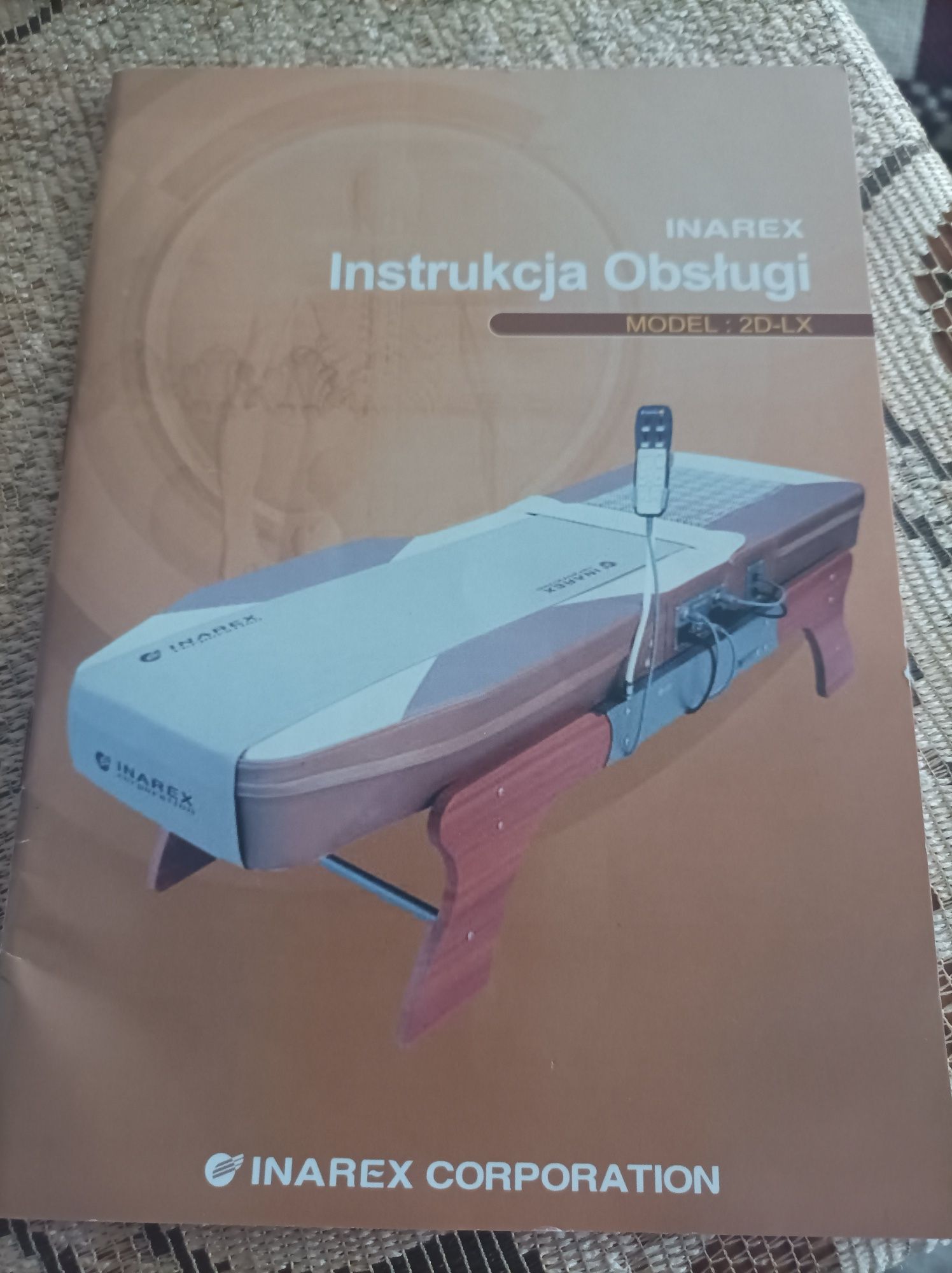 INAREX 2D-LX Łóżko elektryczne do masażu