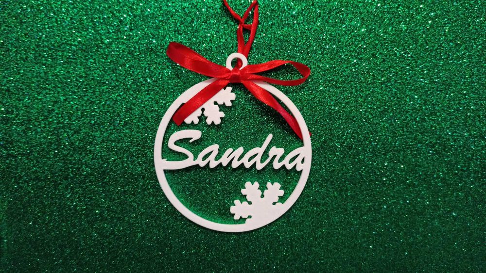 Bolas de Natal Personalizadas