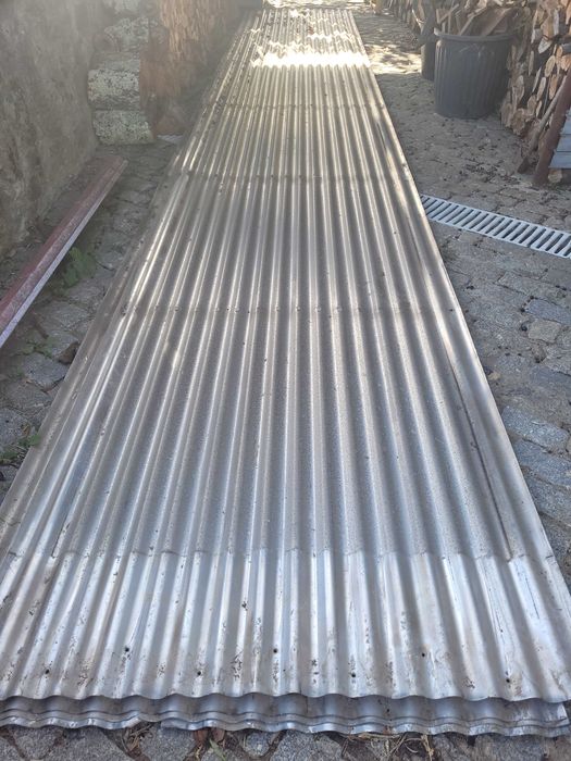 Chapas de cobertura em aluminio