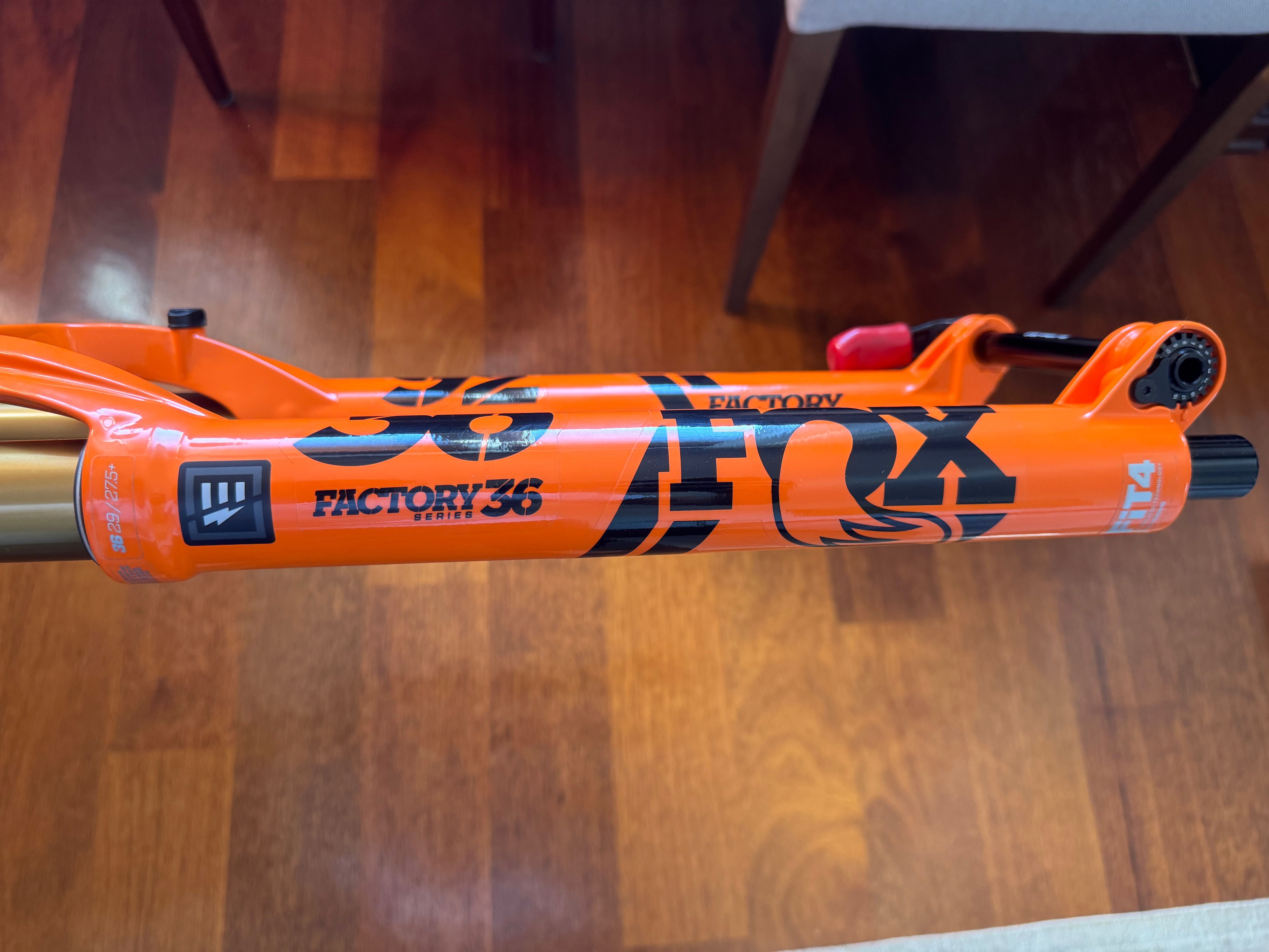 FOX FACTORY 36 FLOAT 150 29 amortyzator BOOST MTB KASHIMA enduro trail