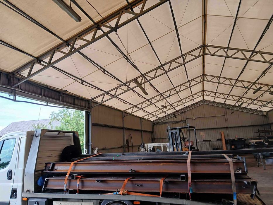 Ramy do hali 12x25x5m