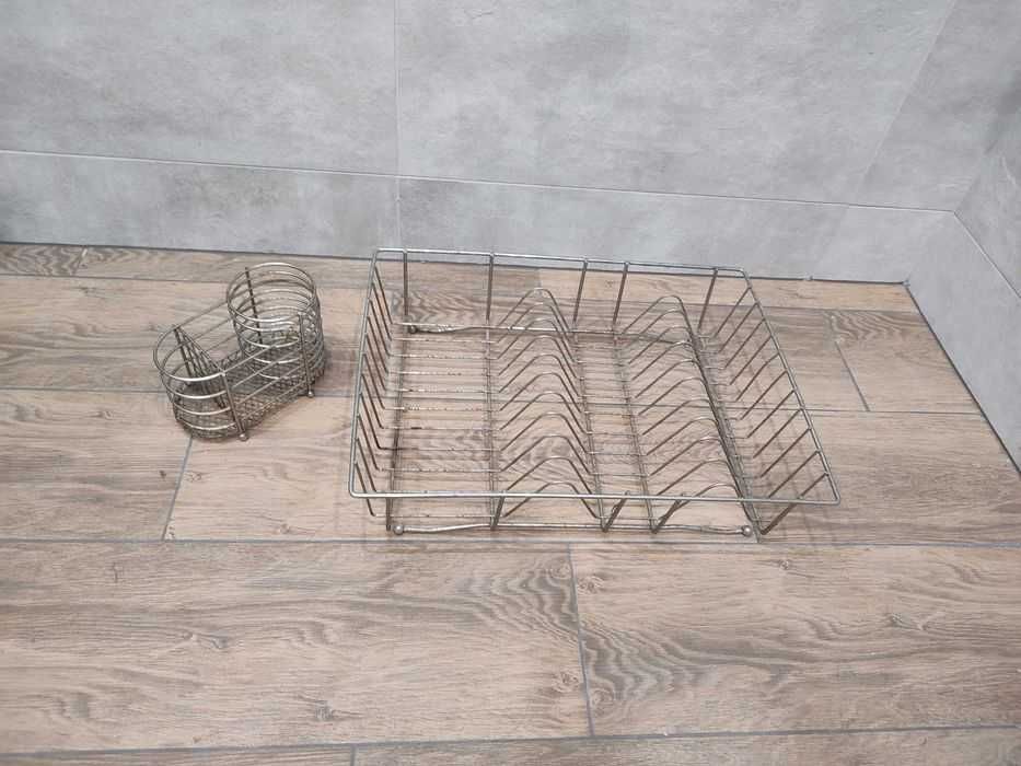 Ociekacze suszarka do naczyń sztućców komplet