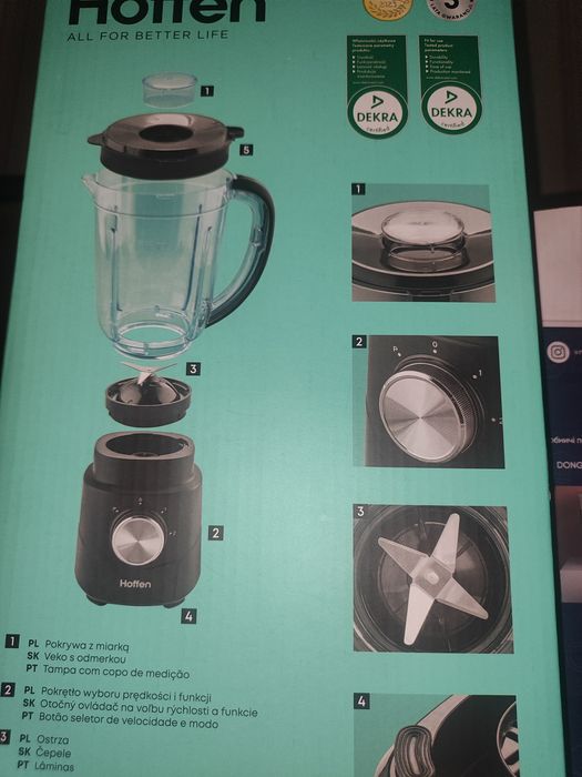 Блендер стаціонарний Hoffen TB-4316