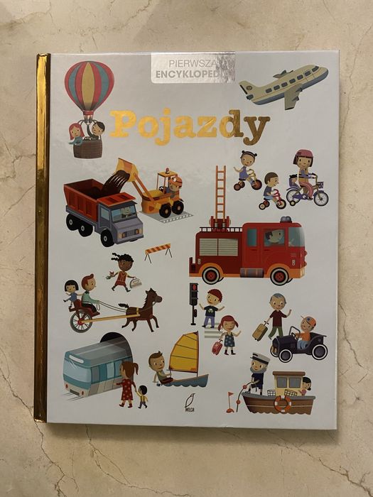 Pojazdy pierwsza encyklopedia książka