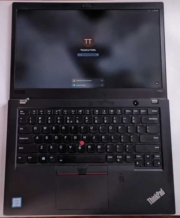 Міцний ноутбук ThinkPad T480s, i5-8350U, 8Gb, 256Gb SSD, 3G (сімка)