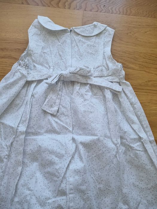 Sukienka biala w dmuchawce r.128