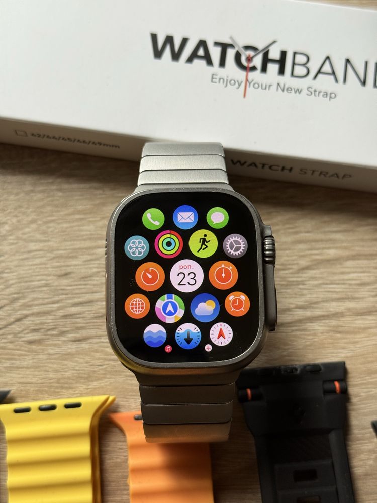 Apple Watch Ultra 49mm Duży Zestaw !!!