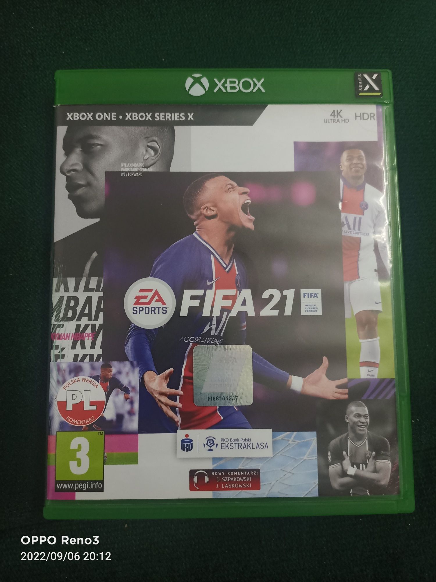 Gra Xbox one FIFA 21