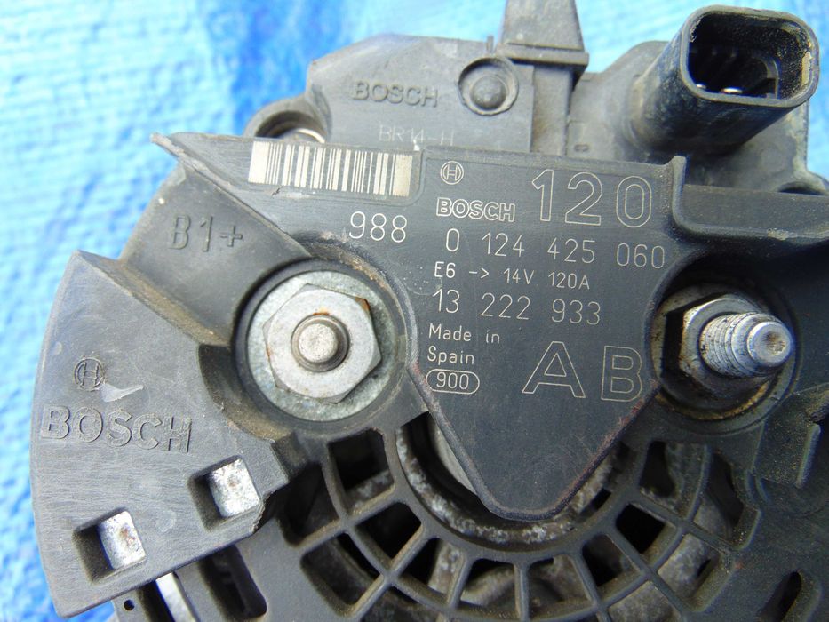 OPEL ZAFIRA B 1.6 Turbo Alternator BOSCH Oryginał Opolskie Części